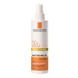 Spray de protecție solară pentru față și corp SPF 50+ Anthelios XL, 200 ml, La Roche-Posay