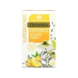 Ceai din plante pentru imunitate Superblends Defence, 18 pliculete, Twinings