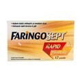 Faringosept rapid portocala 2 mg / 0,6 mg / 1,2 mg x 12 pastile