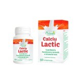 Calciu lactic  x 50 compr., Naturalis 
