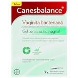 Canesbalance, gel pentru uz intravaginal pentru tratarea simptomelor vaginitei bacteriene , 7 aplicatoare preumplute cu gel , Bayer