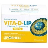 Vitamina D Lipozomala, 1000UI, 30 plicuri, Liposhell