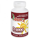 Vitamina D-5000, 120 cápsulas, Adams Vision