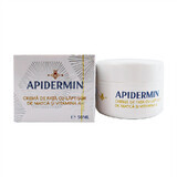 Crema de față cu lăptișor de matcă și Vitamina A Apidermin, 50 ml, Complex Apicol Veceslav