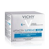 Vichy Liftactiv Supreme Cremă de noapte antirid și fermitate, 50 ml