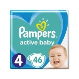 Pampers Active Baby 4, 9-14kg VPM(46)