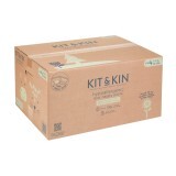 Scutece Hipoalergenice Eco Kit&Kin Pull Up Maxi, Marimea 4, 9-15 kg, 132 buc