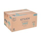 Scutece Hipoalergenice Eco Kit&Kin Pull Up XL6, Marimea 6, 15 kg+, 108 buc