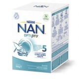 Formula de lapte praf Nan 5 Optipro, 700 gr, Nestle