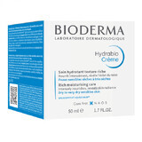 Bioderma Hydrabio Crema hidratanta pentru piele sensibila si uscata, 50 ml