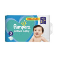 Scutece Pampers Active Baby 3 Midi 6-10 kg 152 bucati