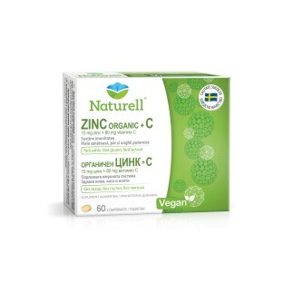 Naturell Zinc Organic x 60 cpr USP