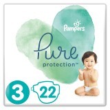 Pampers 3 Pure 6-10kg x 22buc