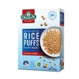 Cereale expandate din orez, 300 g, Orgran
