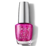 Lac de unghii cu efect de gel Infinite Shine Jewel, Pink, Bling, and Be Merry, 15 ml, OPI