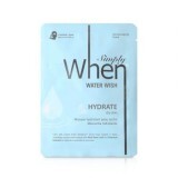 Masca hidratanta cu acid hialuronic si aloe vera, Water Wish, 23 g, When Beauty