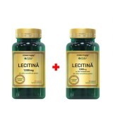 Pachet Lecitina, 1200 mg, 60 + 30 capsule, Cosmopharm