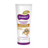 Crema de manos y uñas con aceite de argán, 100 ml, Farmec