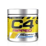 Cellucor C4 Ripped Pre-workout, Cu Aroma De Icy Blue Razz, 180 G