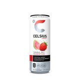 Celsius Energy Drink, Bautura Energizanta Carbogazoasa Cu Aroma De Capsuni Si Guava, 355 Ml