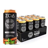 Zoa Energy Drink Zero Sugar Bautura Energizanta 0 Zahar Cu Aroma De Portocale Salbatice, 473ml