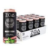 Zoa Energy Drink Zero Sugar Bautura Energizanta Fara Zahar Cu Aroma De Piersica Alba, 473 Ml