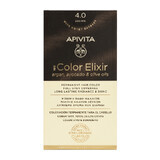 Vopsea pentru par My Color Elixir, nuanta 4.0, Apivita