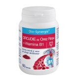Drojdia de orez rosu + Vitamina B1, 60 capsule, Bio Synergie