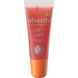 Alverde Naturkosmetik Juicy lipgloss piersici, 8 ml