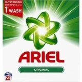 Ariel Detergent de rufe pudră original 22 de spălări, 1,43 Kg