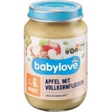 Babylove Piure de măr cu cereale ECO, 6+, 190 g