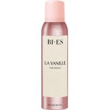 Bi-Es Deodorant spray la vanille pentru femei, 150 ml