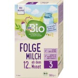 DmBio Formulă lapte praf de continuare nr3 ECO de la 12luni, 500 g