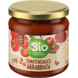 DmBio sos de tomate cu ardei iute ECO, 350 ml
