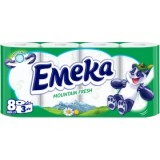 Emeka Hârtie igienică mountain fresh, 8 buc