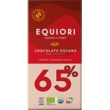 Equiori Ciocolată neagră 65%, 80 g