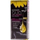 Garnier Olia Vopsea de păr permanentă fără amoniac 1.10 negru safir, 1 buc