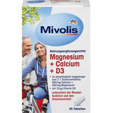 Mivolis Magneziu+Calciu+D3 tablete, 95 g, 45 tablete