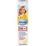 Mivolis Zink + C tablete efervescente, 82 g