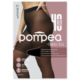Pompea Dres damă Confort Size 40 DEN XXL negru, 1 buc