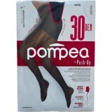 Pompea Dres damă Push-Up 60 DEN 1/2-S negru, 1 buc