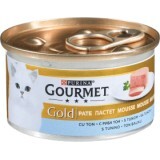 Purina Gourmet Hrană umedă pentru pisici cu ton la conservă, 85 g