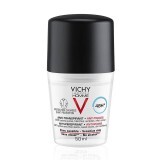  Vichy Homme Deodorant roll-on antiperspirant anti-urme pentru bărbați 48h, 50 ml