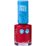 Rimmel London Smalto per unghie Kind&Free 156 Rosso papavero, 8 ml