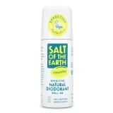 Deodorant roll-on natural fără miros Salt Of The Earth, 75 ml, Crystal Spring