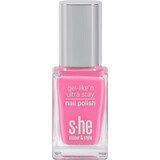 S-he colour&amp;style Esmalte de uñas Gel-like'n ultra stay 322/315, 10 ml