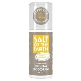 Deodorant spray unisex cu ambra si santal Salt Of The Earth, 100 ml, Crystal Spring