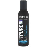 Syoss Spumă de păr Pure Volume, 250 ml
