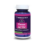 Detox activ, 60 capsule, Herbagetica