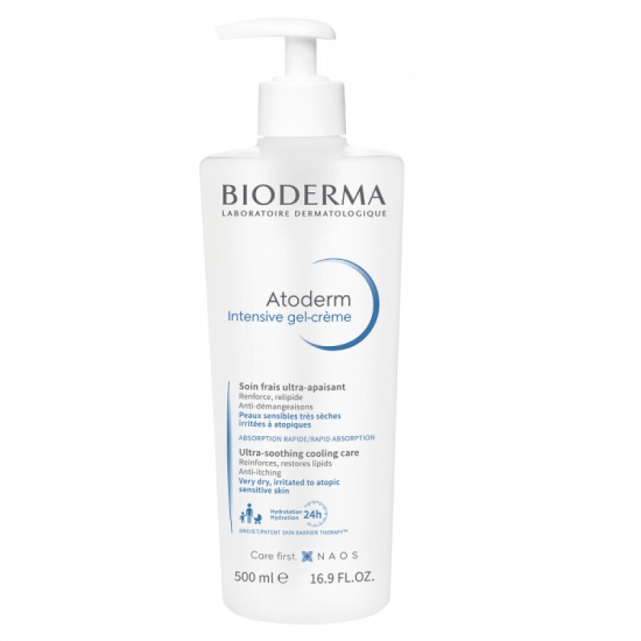 Bioderma Atoderm Intensive Gel-crema 500 ml
